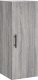 vidaXL vidaXL Wysoka szafka, szary dąb sonoma, 34,5x34x180 cm 5
