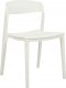 Beliani Krzesło konferencyjne Zestaw 2 Biały SOMERS 4