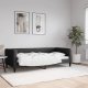 vidaXL vidaXL Sofa z funkcją spania, czarna, 90x190 cm, obita tkaniną 1