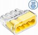 Simet Szybkozłączka wtykowa do przewodów i wielodrutów (0,75 … 4 mm²), 4 tory, 10 szt. 1