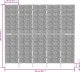 vidaXL vidaXL Parawan pokojowy, 5-panelowy, 205x180 cm, hiacynt wodny 9