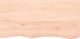 vidaXL vidaXL Blat stołu, 100x50x(2-6) cm, surowe lite drewno dębowe 3