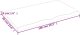 vidaXL vidaXL Blat stołu, 100x60x(2-4) cm, surowe lite drewno dębowe 8