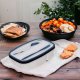 Domex Lunchbox Dzielony ze sztućcami 0,85 l Fresh EKO 2