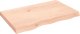 vidaXL vidaXL Blat stołu, 80x50x(2-6) cm, surowe lite drewno dębowe 2