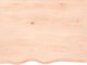 vidaXL vidaXL Blat stołu, 80x60x(2-4) cm, surowe lite drewno dębowe 3
