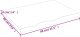 vidaXL vidaXL Blat stołu, 80x60x(2-4) cm, surowe lite drewno dębowe 8