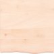 vidaXL vidaXL Blat stołu, 60x60x(2-6) cm, surowe lite drewno dębowe 3