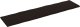 vidaXL vidaXL Blat, ciemnobrązowy 200x50x(2-4)cm drewno z naturalną krawędzią 4
