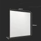 V-TAC Panel LED V-TAC 36W 600x600 LED Backlight 33mm 120Lm/W VT-60036 4000K 4320lm 3