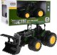 Triton Zielony Traktor z Turem dla dzieci 3+ Model 1:24 + Ruchome elementy + 8 Kół + Tylny hak 6