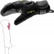 Leki LEKI RĘKAWICE WCR C-Tech 3D Jr. Mitt black-lemon 5.0 4