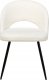 Beliani Boucle Krzesło do jadalni Zestaw 2 Biały ONAGA 4