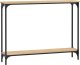 vidaXL vidaXL Stolik konsolowy, dąb sonoma, 100x22,5x75 cm 2