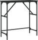 vidaXL vidaXL Stolik konsolowy, czarny, 75x32x75 cm, materiał drewnopochodny 2