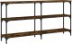 vidaXL vidaXL Stolik konsolowy, przydymiony dąb, 150x29x75 cm 1