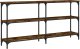 vidaXL vidaXL Stolik konsolowy, przydymiony dąb, 150x29x75 cm 5