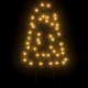 vidaXL vidaXL Świąteczne choinki na szpikulcach, 3 szt., 50 LED, 30 cm 5