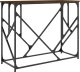 vidaXL vidaXL Stolik konsolowy, brązowy dąb, 100x40x80 cm 2