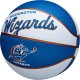 Wilson Wilson Team Retro Washington Wizards Mini Ball WTB3200XBWAS białe 3 4