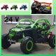 110 procent Buggy Maverick Can-Am 24V Ride On UTV Zielony 27