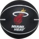 Wilson Wilson NBA Dribbler Miami Heat Mini Ball WTB1100PDQMIA Czarne One size 1