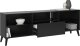 FMD Szafka pod telewizor, 153,5x31,7x52 cm, czarna 3