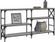 vidaXL vidaXL Stolik konsolowy, szary dąb sonoma, 150x29x76,5 cm 3