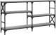 vidaXL vidaXL Stolik konsolowy, szary dąb sonoma, 150x29x76,5 cm 6