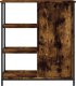 vidaXL vidaXL Szafka, przydymiony dąb, 70x30x80 cm, materiał drewnopochodny 6