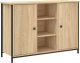 vidaXL vidaXL Szafka, dąb sonoma, 100x35x70 cm, materiał drewnopochodny 2