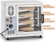 Royal Catering Piec maszyna do kołaczy węgierskich ciasto trdlo kurtosz 300C 3500W 230V Piec maszyna do kołaczy węgierskich ciasto trdlo kurtosz 300C 3500W 230V 2