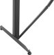 MSW Podajnik rolkowy z regulacją wysokości do 200kg 17 rolek 540x35mm 178cm Podajnik rolkowy z regulacją wysokości do 200kg 17 rolek 540x35mm 178cm 4