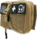 Offlander OFFLANDER SASZETKA TAKTYCZNA MOLLE Z RZEPEM NA POWERBANK I KABLE KHAKI 1