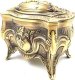 Giftdeco Złota Szkatułka Metalowa - 2139M 1
