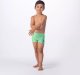 AquaWave Dziecięce bokserki kąpielowe Aquawave IDARO KIDS M000150884 spring bouquet/mint logo print rozmiar 134 1