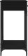vidaXL vidaXL Stolik konsolowy, czarny, 100x39x78,5 cm 7
