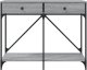 vidaXL vidaXL Stolik konsolowy, szary dąb sonoma, 100x39x78,5 cm 6