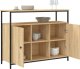vidaXL Szafka, dąb sonoma, 100x35x80 cm 4
