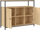 vidaXL Szafka, dąb sonoma, 100x35x80 cm 5