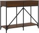 vidaXL vidaXL Stolik konsolowy, brązowy dąb, 100x39x78,5 cm 8
