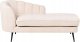 Beliani Szezlong boucle lewostronny jasnobeżowy ALLIER 3