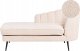 Beliani Szezlong boucle prawostronny jasnobeżowy ALLIER 1