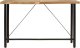 vidaXL Stolik barowy, 180x70x107 cm, lite drewno mango i żelazo 2