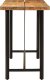 vidaXL Stolik barowy, 180x70x107 cm, lite drewno mango i żelazo 3