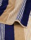 Cawo Frottier Ręcznik bawełniany 50x100 cm Coast Repeat 6214 Navy Natur 31 5