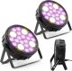 Naświetlacz SINGERCON Reflektory sceniczne oświetlenie estradowe PAR 16 diod LED 120W ZESTAW 2szt. Reflektory sceniczne oświetlenie estradowe PAR 16 diod LED 120W ZESTAW 2szt. 1