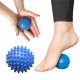 4fizjo Piłka do masażu z kolcami 8CM niebieska 1