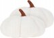 Beliani 2 poduszki dekoracyjne boucle dynia ⌀ 35 cm białe MUNCHKIN 1