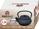 KingHoff Zaparzacz Żeliwny Dzbanek 300ml Z Filtrem Kh-1817 5